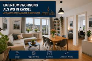 Provisionsfrei / Kapitalanlage in Kassel – Sofort Cashflow + massive Steuervorteile nutzen – Die vollständige Adresse der Immobilie erhältst du vom Anbieter., 34127 Nord (Holland), Kassel – Vorschaubild 1