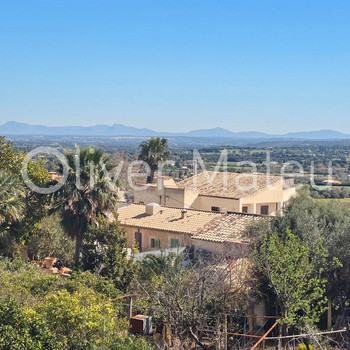 MALLORQUINISCHES HAUS MIT GROSSER GARAGE UND KLEINEM GARTEN