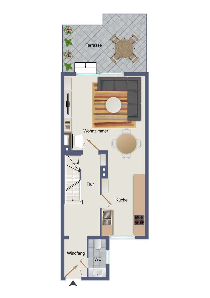 Grundriss Erdgeschoss