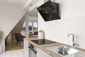 Elegantes Wohnen über Golzheim – modernisiertes Penthouse mit Kamin & Luxusdetails – Die vollständige Adresse der Immobilie erhältst du vom Anbieter., 40474 Golzheim, Düsseldorf – Vorschaubild 8