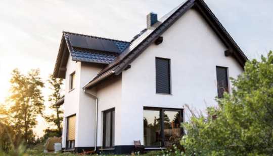 Bild von Modernes und energieeffizientes Einfamilienhaus