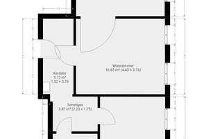 Komplett Renoviert! 2 Zimmer + Wohnküche + Bad – Johanneswerkstr. 35, 33611 Mitte, Bielefeld – Vorschaubild 13
