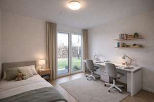 Neuwertige 3-Zi. Erdgeschosswohnung! City-Oase! EBK! Gartenterrasse! Aufzug! TG-Platz! – Die vollständige Adresse der Immobilie erhältst du vom Anbieter., 40472 Rath, Düsseldorf – Vorschaubild 5
