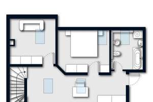 Stilvolle Maisonettewohnung mit Dachterrasse in beliebter Nordstadt-Lage – 30167 Nordstadt, Hannover – Vorschaubild 12