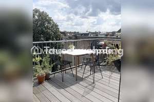 Tauschwohnung: Dachterrassen Maisonette gegen Gartenwohnung