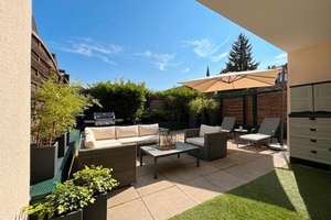 Renovierte City-Oase: 3 Zimmer mit großer Gartenterrasse & TG, PROVISIONSFREI