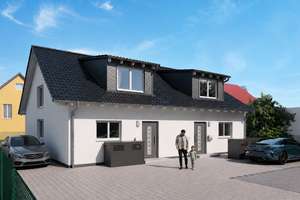 Stilvoll wohnen: Moderne Doppelhaushälfte mit Garten & KfW-Förderung