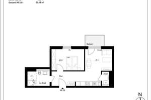Gut geschnittene 2-Zimmer-Wohnung mit Balkon im 1. Obergeschoss – Neusser Straße  367 b, 50733 Nippes (Ortsteil), Köln – Vorschaubild 7