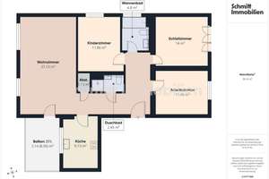 4 Zimmer, zwei Bäder und Balkon im Rebstockviertel, bezugsfrei – 60486 Bockenheim, Frankfurt am Main – Vorschaubild 15