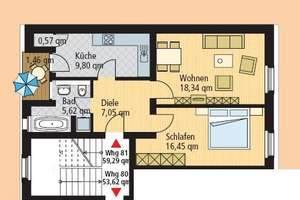 *JETZT zugreifen* 2--Raumwohnung mit Parkett und Loggia*Wohnung ist vermietet*CONNEWITZ* – Hildebrandstraße 45c WE 81, 4277 Connewitz, Leipzig – Vorschaubild 15