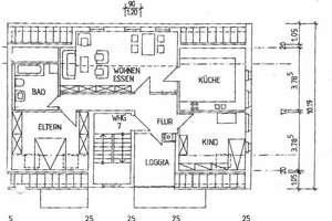 2-Raumwohnung mit überdachtem großem Balkon