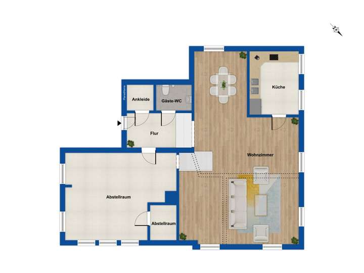 Grundriss Erdgeschoss