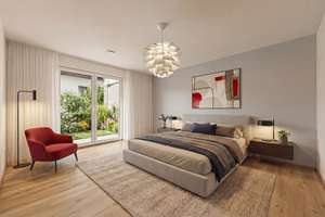 Wohnen wie im eigenen Haus - Luxus-Gartenwohnung mit 250m² Südgarten in moderner Stadtvilla – Die vollständige Adresse der Immobilie erhältst du vom Anbieter., 81739 Waldperlach, München – Vorschaubild 6