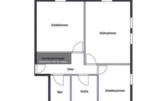 Moderne 58 m² Dachgeschosswohnung in ruhiger Lage Bochum Dahlhausens – Krampenhof 36, 44879 Bochum – Vorschaubild 9