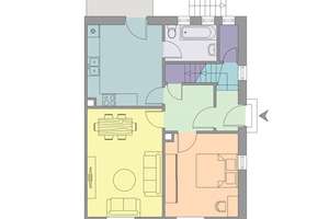 Selten: Erdgeschosswohnung mit vollständigem Gartenanteil und Hauscharakter – Die vollständige Adresse der Immobilie erhältst du vom Anbieter., 76185 Grünwinkel, Karlsruhe – Vorschaubild 10
