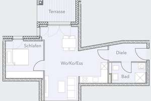 Tilly10, Grundriss Variante 6 - Wohnung mit Garten-Terrasse – Tillystraße 10, 93053 Kasernenviertel, Regensburg – Vorschaubild 10