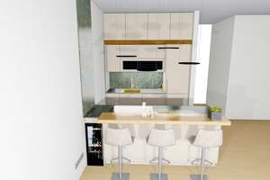 3-Zimmer-Rarität im „BROOKS ON EAST“ Tower inklusive EBK! Provisionsfrei für den Käufer – Die vollständige Adresse der Immobilie erhältst du vom Anbieter., 10243 Friedrichshain, Berlin – Vorschaubild 7