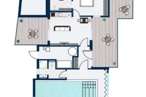 Moderne Bungalowanlage mit Einliegerwohnung, Wellnessbereich und Gartenidylle – Die vollständige Adresse der Immobilie erhältst du vom Anbieter., 91564 Neuendettelsau – Vorschaubild 31
