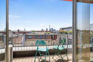 Oben Alex, unten Kiez - Penthouse auf der Schokofabrik – Hufelandstraße 11, 10407 Prenzlauer Berg, Berlin – Vorschaubild 12