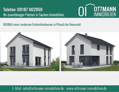 NEUBAU eines modernen und großzügigen Einfamilienhauses