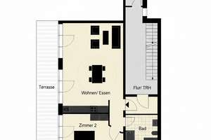 Helle 2-Zimmer-Dachgeschosswohnung mit Wannenbad & Fußbodenheizung –auch Sa/So ☎️ 0172/3261193 – Die vollständige Adresse der Immobilie erhältst du vom Anbieter., 10407 Prenzlauer Berg, Berlin – Vorschaubild 2