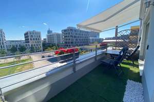 Ab 01.11.26, Exklusives Penthouse - MAXVORSTADT - möblierte 4-Zim.- mit  Terrasse und Loggia