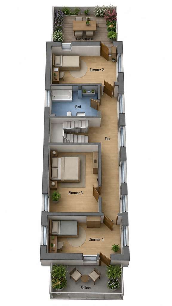 Immobilie in Offenau - Elegantes Einfamilienhaus mit 6 Zimmern in Offenau - Bild 1