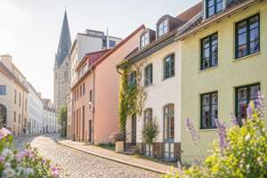 Wohnen in der östlichen Altstadt I gepflegtes Stadthaus mit Einliegerwohnung & seltener Baulücke – 18055 Stadtmitte, Rostock – Vorschaubild 2