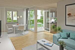 WBS III erforderlich - Helle, zeitgemäße Neubauwohnung zum Einzug bereit – Urmelstraße 8, 86165 Lechhausen-Ost, Augsburg – Vorschaubild 2