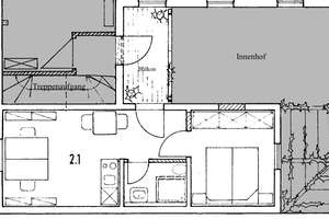 2-Zimmer-Wohnung in Erlangen nahe Uniklinikum und Schlossgarten – Vierzigmannstraße 15, 91054 Altstadt, Erlangen – Vorschaubild 4
