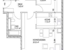 Attraktive 3 Zimmer Wohnung mit Balkon – Engasserbogen 34, 80639 Nymphenburg, München – Vorschaubild 7