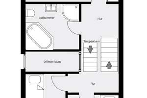 Großzügiges Reihenendhaus mit 7 Zimmern und 2 PKW  Stellplätze – Die vollständige Adresse der Immobilie erhältst du vom Anbieter., 70378 Hofen, Stuttgart – Vorschaubild 13
