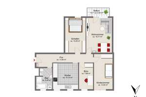 Urbanes Wohnen: 4-Zimmer-Wohnung mit Balkon! – Die vollständige Adresse der Immobilie erhältst du vom Anbieter., 81241 Pasing, München – Vorschaubild 14