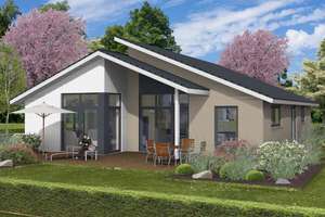 Komfortabel und barrierefrei - Bungalow mit integrierter Garage in Bad Oeynhausen-Wulferdingse – Die vollständige Adresse der Immobilie erhältst du vom Anbieter., 32549 Bad Oeynhausen – Vorschaubild 2
