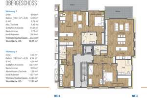 Etagenwohnung (4) – In den Stämmen 29, 44265 Wellinghofen, Dortmund – Vorschaubild 2