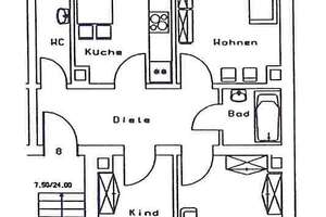 3-Zimmer-Wohnung mit Badewanne  und  Balkon in Leipzig - Gohlis – Rudi-Opitz-Straße 13, 4157 Gohlis-Mitte, Leipzig – Vorschaubild 17