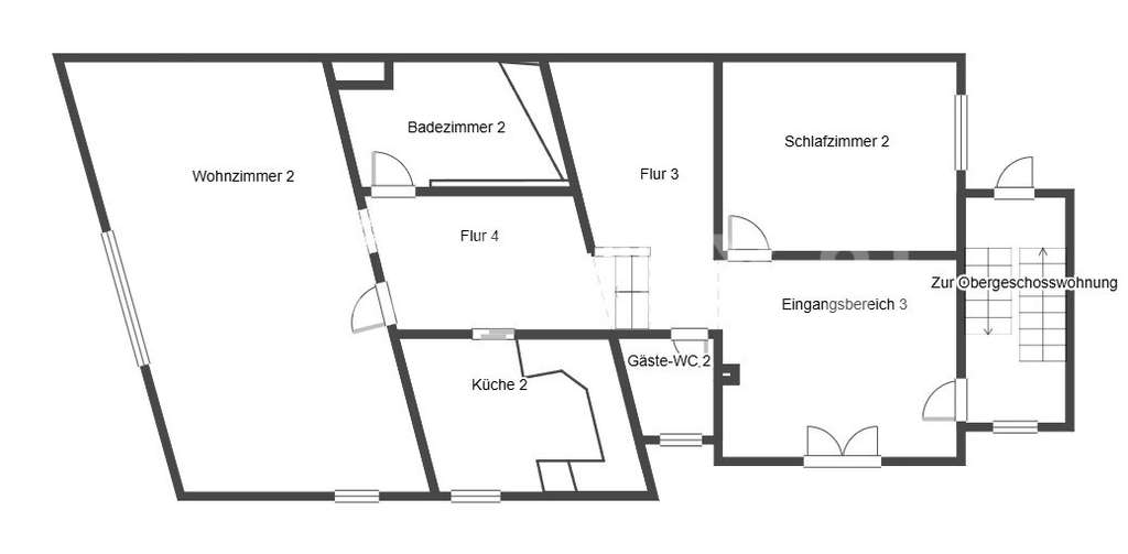 Immobilie in Schifferstadt - PROVISIONSFREI!!! Charmante Obergeschosswohnung mit Garage im historischen Zweifamilienhaus - Bild 4