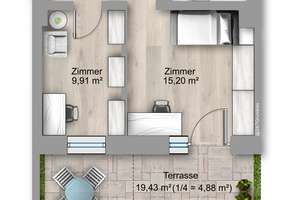 Sofort Bezugsfrei! Top saniertes Reihenmittelhaus mit Grundstück unweit der Dresdner Heide – Die vollständige Adresse der Immobilie erhältst du vom Anbieter., 1129 Trachau, Dresden – Vorschaubild 17