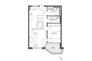 Großzügige 2 Zimmerwohnung mit Einbauküche in zentraler Münchner Lage – Die vollständige Adresse der Immobilie erhältst du vom Anbieter., 80686 Land in Sonne, München – Vorschaubild 12