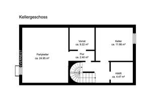 Seltene Gelegenheit: Reihenmittelhaus mit außergewöhnlich großem Grundstück – Die vollständige Adresse der Immobilie erhältst du vom Anbieter., 44359 Mengede (Ortsteil), Dortmund – Vorschaubild 17