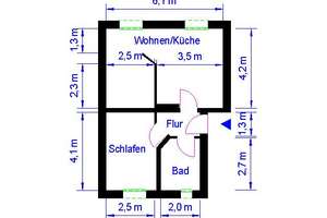 !! Aufgepasst - frisch saniert in IHRE neuen Wände!!! – Boquet-Graseweg 49, 39128 Nordwest, Magdeburg – Vorschaubild 4