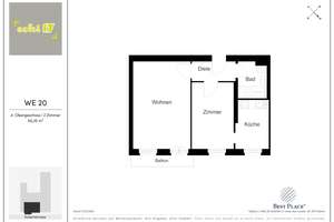 Mit Balkon in Friedrichshain: *Sonnige* BEZUGSFREIE 2-Zimmer-Gründerzeit-Wohnung + PROVISIONSFREI – Eckertstraße 17, 10249 Friedrichshain, Berlin – Vorschaubild 4