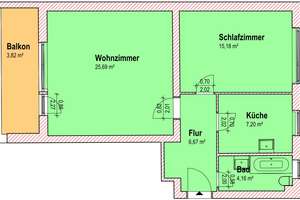 Suchtip: 2 Zimmer Eigentumswohnung ETW 2026 renoviert – Romanshorner Weg x, 13407 Reinickendorf (Ortsteil), Berlin – Vorschaubild 11