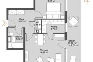 Langjährig vermietete Wohnung mit XXL-Balkon – Die vollständige Adresse der Immobilie erhältst du vom Anbieter., 80939 Freimann, München – Vorschaubild 7
