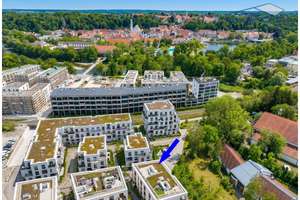 Möblierte 2-ZKB-Luxus-Neubauwohnung mit Südwest-Terrasse & TG-Stellplatz am Papierbach - bezugsfrei – Die vollständige Adresse der Immobilie erhältst du vom Anbieter., 86899 Landsberg am Lech – Vorschaubild 2