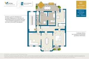 Großzügige Altbau-Etage mit großem Balkon + zusätzl. ELW-Bereich in gepflegtem historischem Wohnhaus – Die vollständige Adresse der Immobilie erhältst du vom Anbieter., 65187 Rheingauviertel / Hollerborn, Wiesbaden – Vorschaubild 19