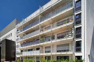 schöne, neuwertige 2-Zi.-Whg. mit Balkon * Einbauküche * 54 m² * Baujahr 2022 – Spiegelstr. 6, 90762 Stadtpark, Stadtgrenze, Fürth – Vorschaubild 9