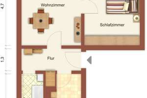 Vielleicht schon bald Ihre neue Wohnung? – Leonhard-Frank-Straße 10, 98529 Heinrichs, Suhl – Vorschaubild 2