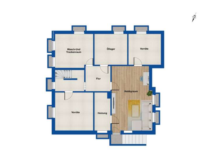 Grundriss - Kellergeschoss