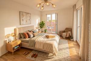 Neubau-Erstbezug: 2-Zimmer-Wohnung+Sonnenbalkon in Darmstadt – 64283 Mitte, Darmstadt – Vorschaubild 6